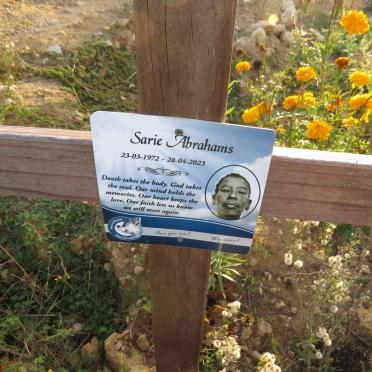 ABRAHAMS Sarie 1972-2023