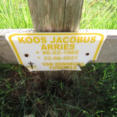 ARRIES Koos Jacobus 1965-2021