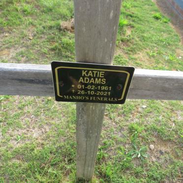 ADAMS Katie 1961-2021
