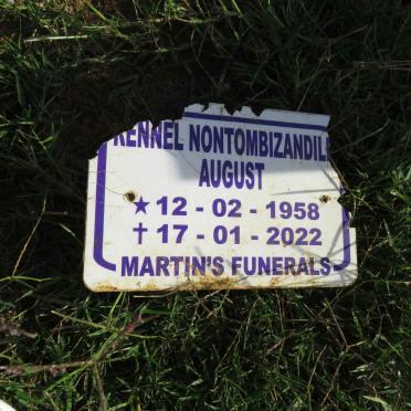 AUGUST Rennel Nontombizandile 1958-2022