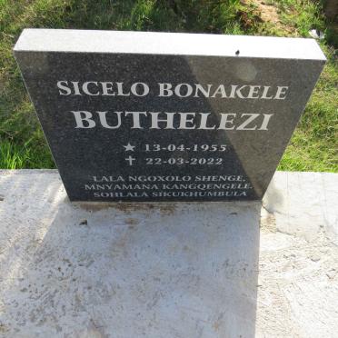 BUTHELEZI Sicelo Bonakele 1955-2022