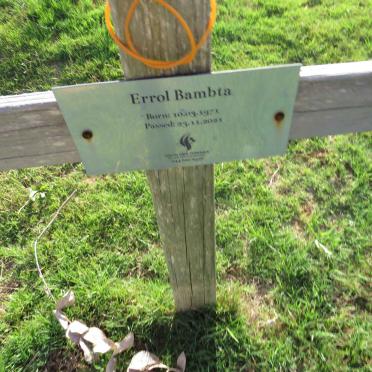 BAMBATA Errol 1971-2021