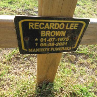 BROWN Ricardo Lee 1975-2021