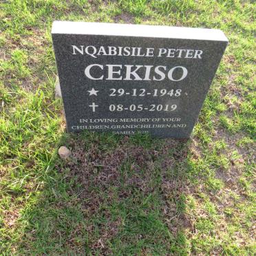 CEKISO Nqabisile Peter 1948-2019