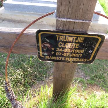CLOETE Truintjie 1956-2021