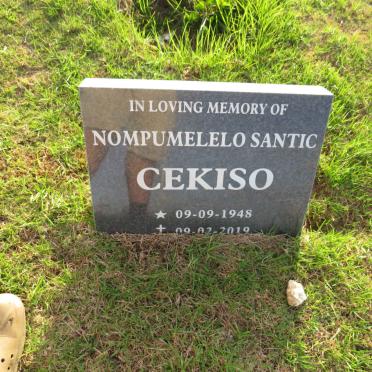 CEKISO Nompumelelo Santic 1948-2019
