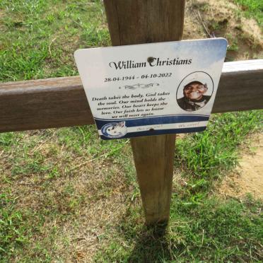 CHRISTIANS William 1944-2022