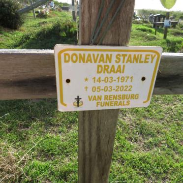 DRAAI Donavan Stanley 1971-2022