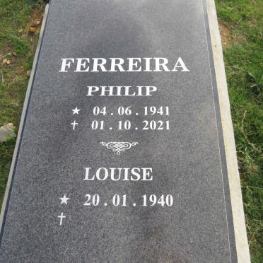 FERREIRA Philip 1941-2021