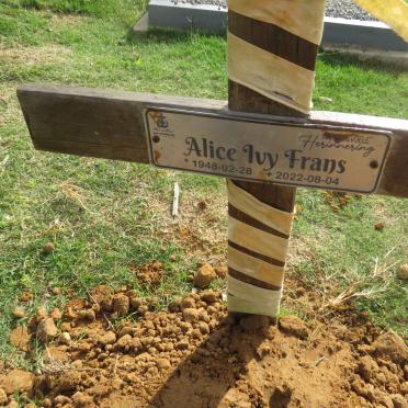 FRANS Alice Ivy 1948-2022