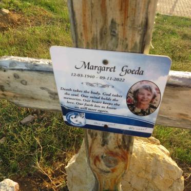 GOEDA Margaret 1940-2022