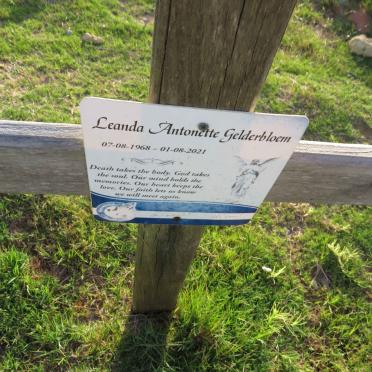 GELDERBLOM Leanda Antonette 1968-2021