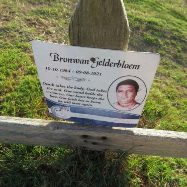 GELDERBLOM Bronwan 1984-2021