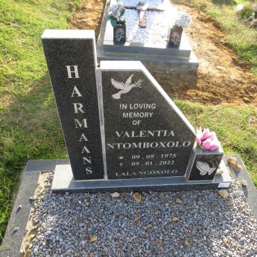 HARMAANS Valentia Ntomboxolo 1975-2022