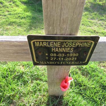 HANNIES Marlene Josephine 1990-2021