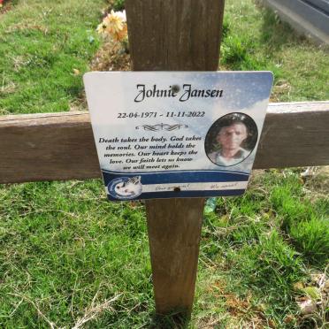 JANSEN Johnie 1971-2022