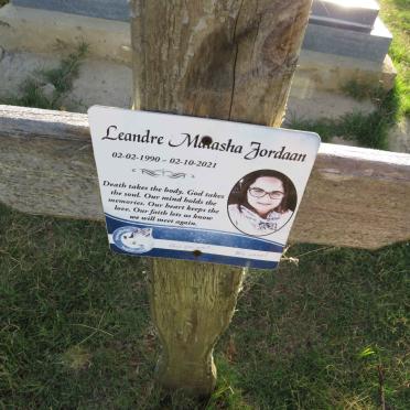 JORDAAN Leandre Matasha 1990-2021