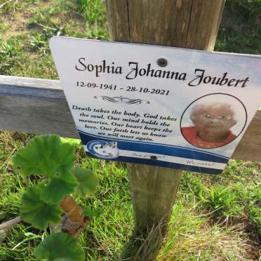 JOUBERT Sophia Johanna 1941-2021