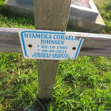 JOHNSEN Nyameka Cornelia 1982-2021