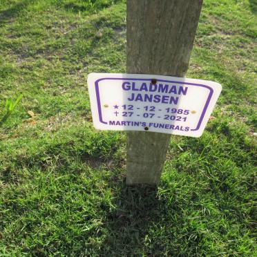 JANSEN Gladman 1985-2021