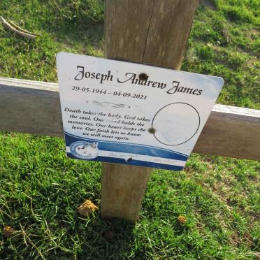 JAMES Joseph Andrew 1944-2021