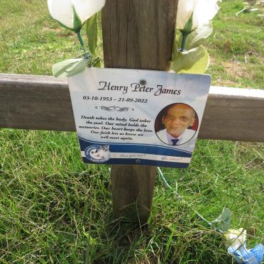 JAMES Henry Peter 1953-2022