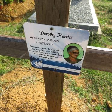 KARELSE Dorothy 1957-2022