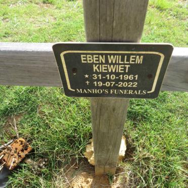 KIEWIET Eben Willem 1961-2022