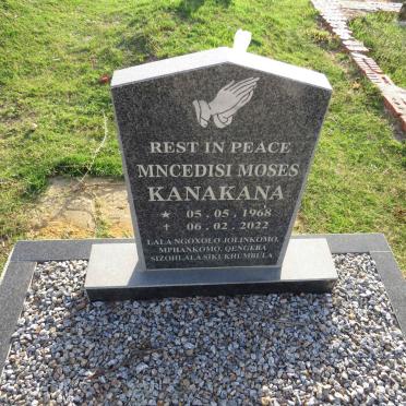 KANAKANA Mncedisi Moses 1968-2022