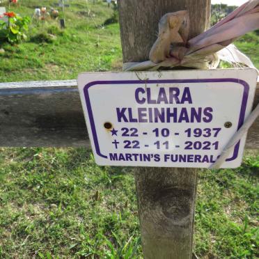 KLEINHANS Clara 1937-2021
