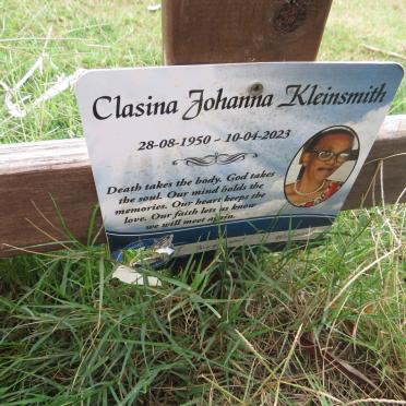 KLEINSMITH Clasina Johanna 1950-2023