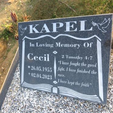 KAPEL Cecil 1955-2023