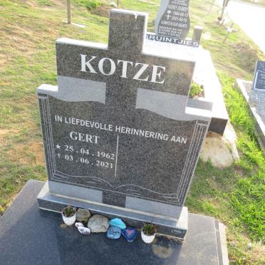 KOTZE Gert 1962-2021