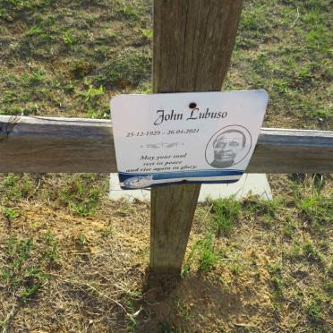 LUBUSO John 1929-2021