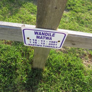 MATWA Wandile 1981-2021
