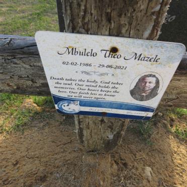MAZELE Mbulelo Theo 1986-2021