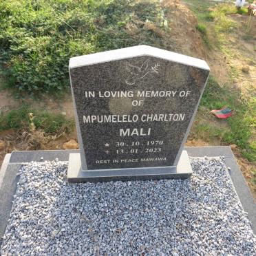 MALI Mpumelelo Charlton 1970-2023