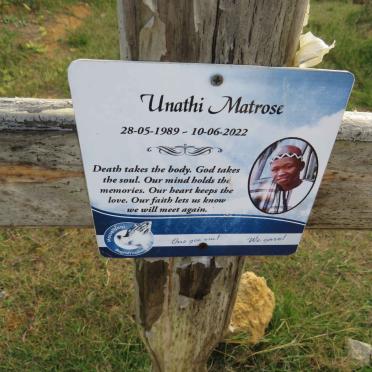 MATROSE Unathi 1989-2022