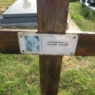 NORTJE Sophia 1949-2021