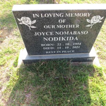 NODIKIDA Joyce Nomabaso 1954-2021