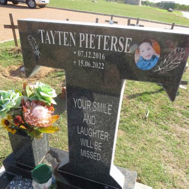 PIETERSE Tayten 2016-2022