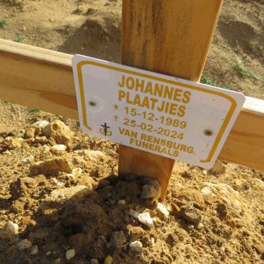 PLAATJIES Johannes 1989-2024