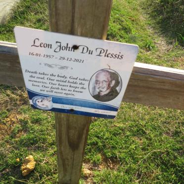 PLESSIS Leon John, du 1957-2021