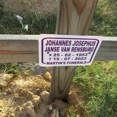 RENSBURG Johannes Josephus, Janse van 1953-2023