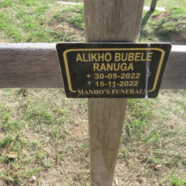 RANUGA Alikho Bubele 2022-2022