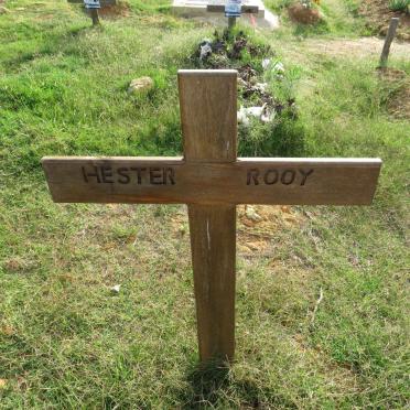 ROOY Hester 1955-2022