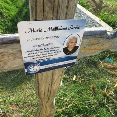 SKRIKER Maria Magdalena 1937-2022