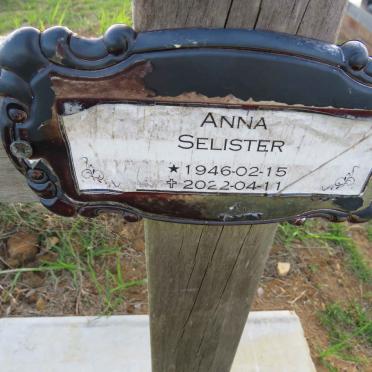 SELISTER Anna 1946-2022