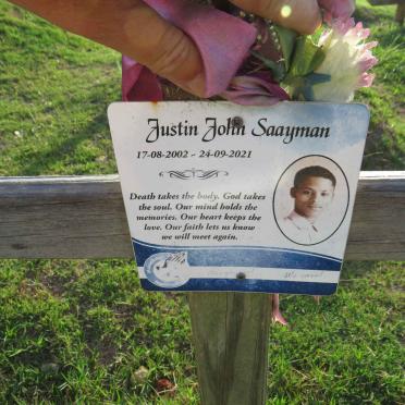 SAAYMAN Justin John 2002-2021