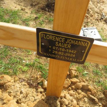 SAUER Florence Johanna 1942-2024